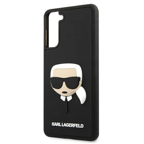 Buy Karl Lagerfeld KLHCS21MKH3DBK Samsung Galaxy S21+ Plus black hardcase 3D Rubber Karl`s Head - KLD509BLK - {ean13} - Home Screen Store Europe