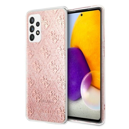 Kup Etui Guess GUHCA72PCU4GLPI Samsung Galaxy A72 rózsaszín/pink kemény tok 4G Glitter - GUE993PNK - {ean13} - Sklep Home Screen