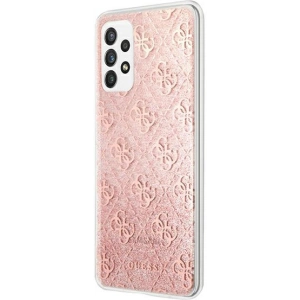 Kup Guess Samsung Gehäuse GUHCA72PCU4GLPI Galaxy A72 rosa/rosa Hartschalengehäuse 4G Glitter - GUE993PNK - {ean13} - Sklep Home Screen
