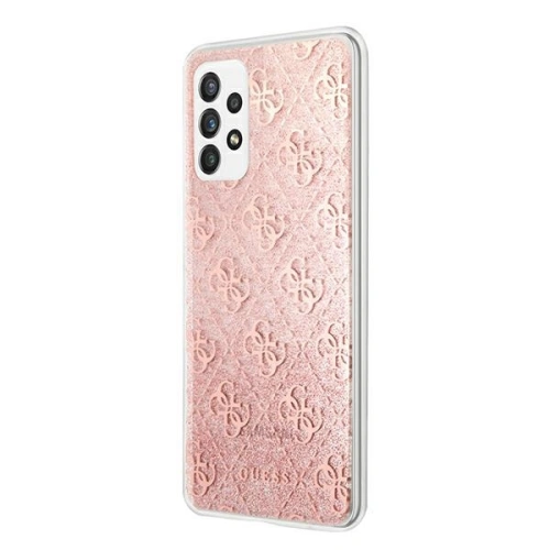 Kup Etui Guess GUHCA72PCU4GLPI Samsung Galaxy A72 rózsaszín/pink kemény tok 4G Glitter - GUE993PNK - {ean13} - Sklep Home Screen