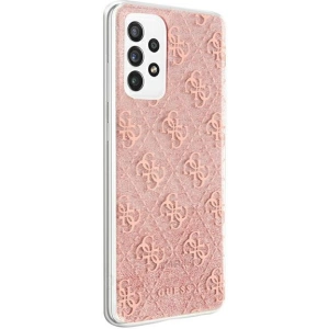 Kup Guess Samsung Gehäuse GUHCA72PCU4GLPI Galaxy A72 rosa/rosa Hartschalengehäuse 4G Glitter - GUE993PNK - {ean13} - Sklep Home Screen