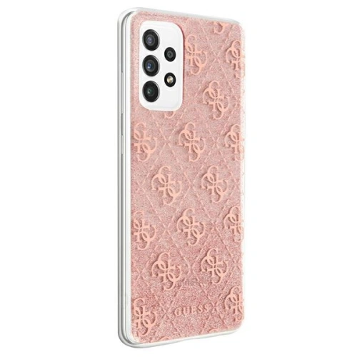 Kup Etui Guess GUHCA72PCU4GLPI Samsung Galaxy A72 rózsaszín/pink kemény tok 4G Glitter - GUE993PNK - {ean13} - Sklep Home Screen