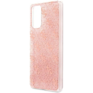 Kup Guess Samsung Gehäuse GUHCA72PCU4GLPI Galaxy A72 rosa/rosa Hartschalengehäuse 4G Glitter - GUE993PNK - {ean13} - Sklep Home Screen