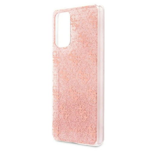 Kup Etui Guess GUHCA72PCU4GLPI Samsung Galaxy A72 rózsaszín/pink kemény tok 4G Glitter - GUE993PNK - {ean13} - Sklep Home Screen