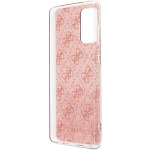 Kup Guess Samsung Gehäuse GUHCA72PCU4GLPI Galaxy A72 rosa/rosa Hartschalengehäuse 4G Glitter - GUE993PNK - {ean13} - Sklep Home Screen