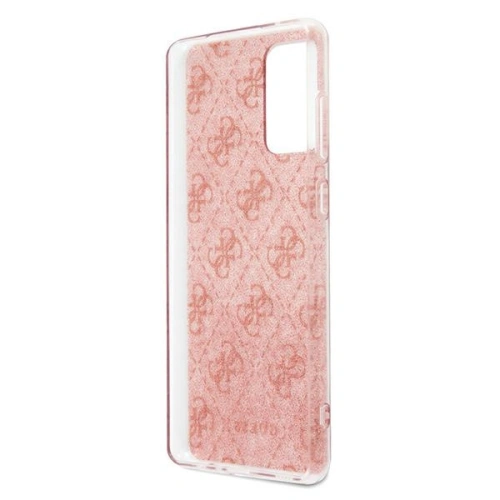 Kup Etui Guess GUHCA72PCU4GLPI Samsung Galaxy A72 rózsaszín/pink kemény tok 4G Glitter - GUE993PNK - {ean13} - Sklep Home Screen