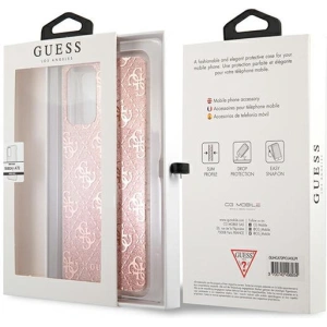 Kup Guess Samsung Gehäuse GUHCA72PCU4GLPI Galaxy A72 rosa/rosa Hartschalengehäuse 4G Glitter - GUE993PNK - {ean13} - Sklep Home Screen