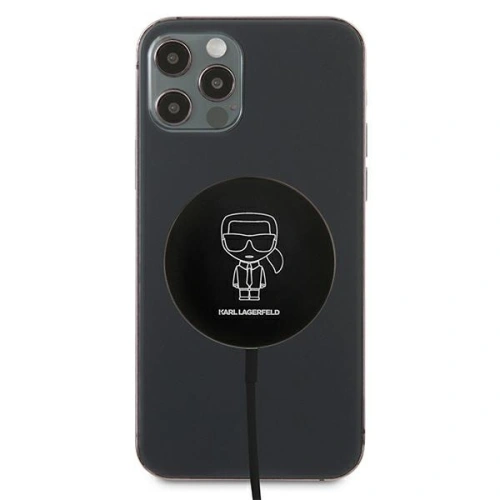 Buy Karl Lagerfeld Wireless Charger KLCBMSIKBK 15W MagSafe - KLD511 - {ean13} - Home Screen Store Europe