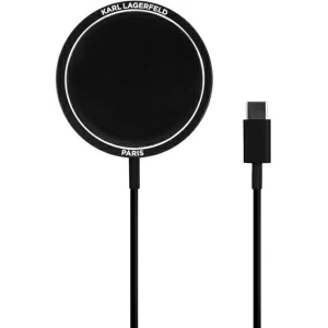 Buy Karl Lagerfeld Wireless Charger KLCBMSIKBK 15W MagSafe - KLD511 - {ean13} - Home Screen Store Europe