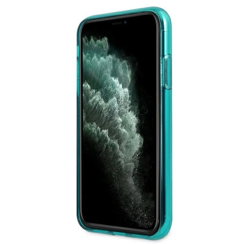 Kup Karl Lagerfeld Apple Tasche KLHCN61CHTRB iPhone 11 blau/blau Hartschale Glitter Choupette Fluo - KLD512BLU - {ean13} - Sklep Home Screen
