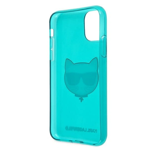 Kup Etui Karl Lagerfeld KLHCN61CHTRB Apple iPhone 11 kék/hardcase Glitter Choupette Fluo - KLD512BLU - {ean13} - Sklep Home Screen