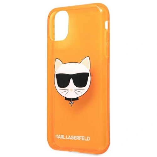 Kup Etui Karl Lagerfeld KLHCN61CHTRO Apple iPhone 11 narancssárga/hardcase Glitter Choupette Fluo - KLD513ORG - {ean13} - Sklep Home Screen