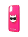 Kup Etui Karl Lagerfeld KLHCN61CHTRP Apple iPhone 11 rózsaszín/pink hardcase Glitter Choupette Fluo - KLD514PNK - {ean13} - Sklep Home Screen