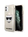 Etui Karl Lagerfeld KLHCN61CHTUGLGO Apple iPhone 11 arany/hardcase Glitter Choupette