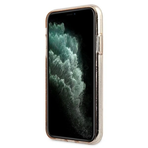 Kup Karl Lagerfeld Apple Tasche KLHCN61CHTUGLGO iPhone 11 gold/gold Hartschale Glitter Choupette - KLD515GLD - {ean13} - Sklep Home Screen