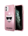 Kup Etui Karl Lagerfeld KLHCN61CHTUGLP Apple iPhone 11 roz/pink hardcase Glitter Choupette - KLD516PNK - {ean13} - Sklep Home Screen