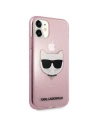 Kup Karl Lagerfeld Apple Tasche KLHCN61CHTUGLP iPhone 11 rosa/rosa Hartschalenetui Glitter Choupette - KLD516PNK - {ean13} - Sklep Home Screen