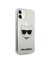 Kup Etui Karl Lagerfeld KLHCN61CHTUGLS Apple iPhone 11 srebrny/silver hardcase Glitter Choupette - KLD517SLV - {ean13} - Sklep Home Screen