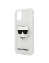 Kup Etui Karl Lagerfeld KLHCN61CHTUGLS Apple iPhone 11 srebrny/silver hardcase Glitter Choupette - KLD517SLV - {ean13} - Sklep Home Screen