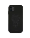 Kup Karl Lagerfeld Apple Tasche KLHCN61SILTTBK iPhone 11 Silikon Ikonik Outline schwarz/schwarz - KLD518BLK - {ean13} - Sklep Home Screen