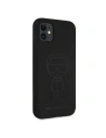 Kup Etui Karl Lagerfeld KLHCN61SILTTBK Apple iPhone 11 Silicone Ikonik Outline negru/black - KLD518BLK - {ean13} - Sklep Home Screen