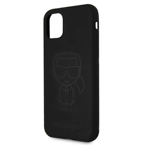 Kup Karl Lagerfeld Apple Tasche KLHCN61SILTTBK iPhone 11 Silikon Ikonik Outline schwarz/schwarz - KLD518BLK - {ean13} - Sklep Home Screen
