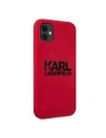 Kup Etui Karl Lagerfeld KLHCN61SLKLRE Apple iPhone 11 Szilikon Stack Logo piros/red - KLD519RED - {ean13} - Sklep Home Screen