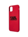 Kup Etui Karl Lagerfeld KLHCN61SLKLRE Apple iPhone 11 Szilikon Stack Logo piros/red - KLD519RED - {ean13} - Sklep Home Screen