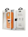 Kup Etui Karl Lagerfeld KLHCP12LCHTRO Apple iPhone 12 Pro Max pomarańczowy/orange hardcase Glitter Choupette Fluo - KLD521ORG - {ean13} - Sklep Home Screen