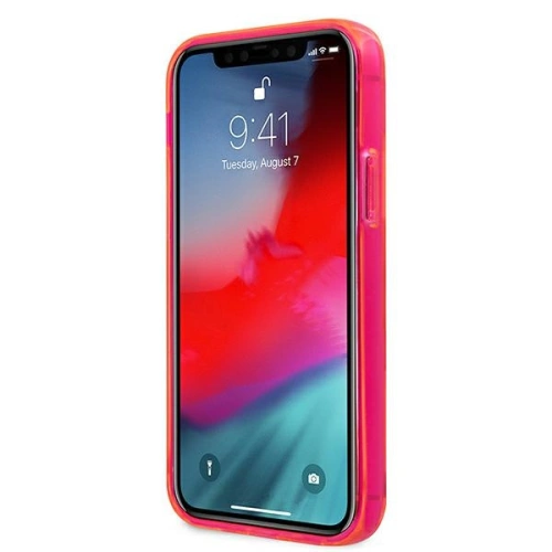 Kup Karl Lagerfeld Apple Tasche KLHCP12LCHTRP iPhone 12 Pro Max rosa/rosa Hartschalenetui Glitter Choupette Fluo - KLD522PNK - {ean13} - Sklep Home Screen