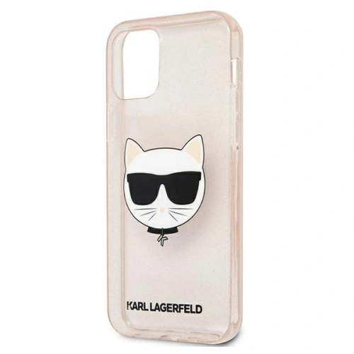 Kup Etui Karl Lagerfeld KLHCP12LCHTUGLGO Apple iPhone 12 Pro Max aurie/gold hardcase Glitter Choupette - KLD523GLD - {ean13} - Sklep Home Screen