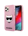Karl Lagerfeld Apple Tasche KLHCP12LCHTUGLP iPhone 12 Pro Max rosa/rosa Hartschalenetui Glitter Choupette