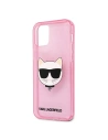 Kup Karl Lagerfeld Apple Tasche KLHCP12LCHTUGLP iPhone 12 Pro Max rosa/rosa Hartschalenetui Glitter Choupette - KLD524PNK - {ean13} - Sklep Home Screen