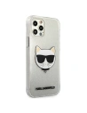 Kup Etui Karl Lagerfeld KLHCP12LCHTUGLS Apple iPhone 12 Pro Max srebrny/silver hardcase Glitter Choupette - KLD525SLV - {ean13} - Sklep Home Screen