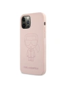 Kup Etui Karl Lagerfeld KLHCP12LSILTTPI Apple iPhone 12 Pro Max Silicone Ikonik Outline różowy/pink - KLD526PNK - {ean13} - Sklep Home Screen