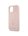 Kup Etui Karl Lagerfeld KLHCP12LSILTTPI Apple iPhone 12 Pro Max Silicone Ikonik Outline różowy/pink - KLD526PNK - {ean13} - Sklep Home Screen