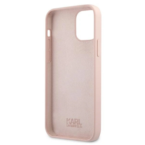 Kup Etui Karl Lagerfeld KLHCP12LSILTTPI Apple iPhone 12 Pro Max Silicone Ikonik Outline różowy/pink - KLD526PNK - {ean13} - Sklep Home Screen