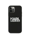 Kup Karl Lagerfeld Apple Tasche KLHCP12LSLKLRBK iPhone 12 Pro Max Silikon Stack Logo schwarz/schwarz - KLD527BLK - {ean13} - Sklep Home Screen