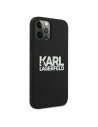 Kup Karl Lagerfeld Apple Tasche KLHCP12LSLKLRBK iPhone 12 Pro Max Silikon Stack Logo schwarz/schwarz - KLD527BLK - {ean13} - Sklep Home Screen