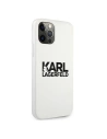 Kup Karl Lagerfeld Apple Tasche KLHCP12LSLKLWH iPhone 12 Pro Max Silikon Stack Logo weiß/weiß - KLD528WHT - {ean13} - Sklep Home Screen