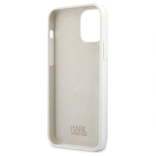 Kup Karl Lagerfeld Apple Tasche KLHCP12LSLKLWH iPhone 12 Pro Max Silikon Stack Logo weiß/weiß - KLD528WHT - {ean13} - Sklep Home Screen