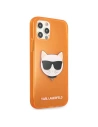 Kup Etui Karl Lagerfeld KLHCP12MCHTRO Apple iPhone 12/12 Pro pomarańczowy/orange hardcase Glitter Choupette Fluo - KLD530ORG - {ean13} - Sklep Home Screen