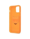 Kup Etui Karl Lagerfeld KLHCP12MCHTRO Apple iPhone 12/12 Pro pomarańczowy/orange hardcase Glitter Choupette Fluo - KLD530ORG - {ean13} - Sklep Home Screen