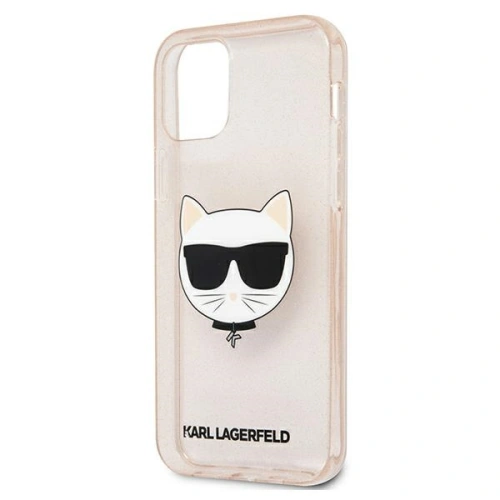 Buy Karl Lagerfeld KLHCP12MCHTUGLGO Apple iPhone 12/12 Pro gold hardcase Glitter Choupette - KLD532GLD - {ean13} - Home Screen Store Europe
