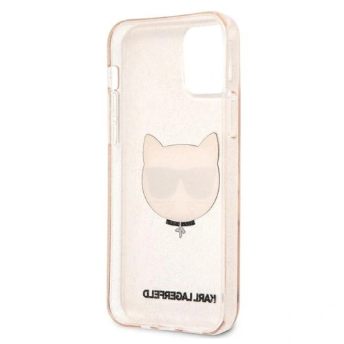 Buy Karl Lagerfeld KLHCP12MCHTUGLGO Apple iPhone 12/12 Pro gold hardcase Glitter Choupette - KLD532GLD - {ean13} - Home Screen Store Europe