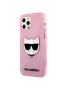 Kup Etui Karl Lagerfeld KLHCP12MCHTUGLP Apple iPhone 12/12 Pro różowy/pink hardcase Glitter Choupette - KLD533PNK - {ean13} - Sklep Home Screen