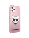 Kup Etui Karl Lagerfeld KLHCP12MCHTUGLP Apple iPhone 12/12 Pro różowy/pink hardcase Glitter Choupette - KLD533PNK - {ean13} - Sklep Home Screen