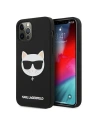 Etui Karl Lagerfeld KLHCP12MSLCHBK Apple iPhone 12/12 Pro hardcase czarny/black Silicone Choupette