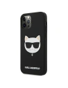Kup Etui Karl Lagerfeld KLHCP12MSLCHBK Apple iPhone 12/12 Pro hardcase czarny/black Silicone Choupette - KLD535BLK - {ean13} - Sklep Home Screen