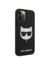 Kup Etui Karl Lagerfeld KLHCP12MSLCHBK Apple iPhone 12/12 Pro hardcase czarny/black Silicone Choupette - KLD535BLK - {ean13} - Sklep Home Screen